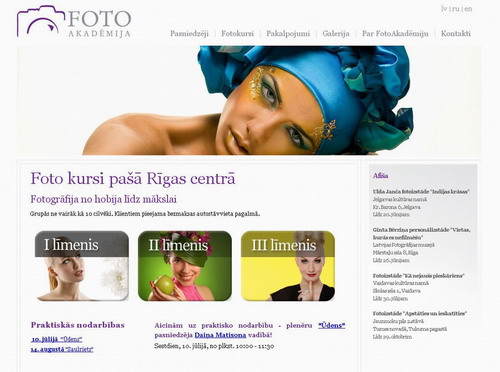 Foto kursi Rīgas centrā