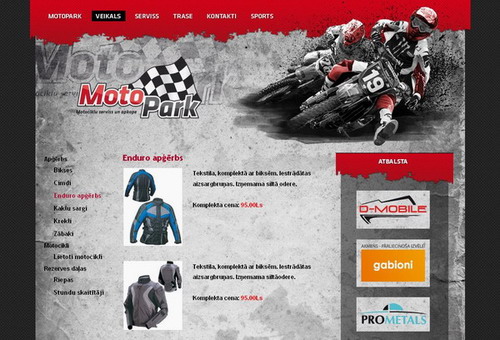 Moto trases lapa